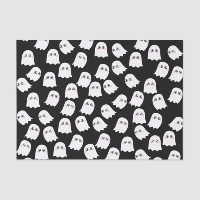Cute Ghosts Tissue Paper (Front)