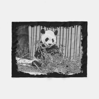 Cute Giant Panda Bear Fleece Blanket