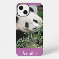 Cute Giant Panda Name Pale Purple