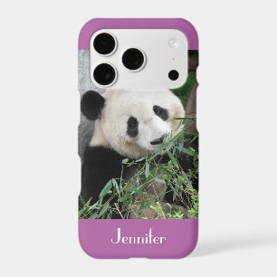 Cute Giant Panda, Purple, Radiant Orchid, Custom