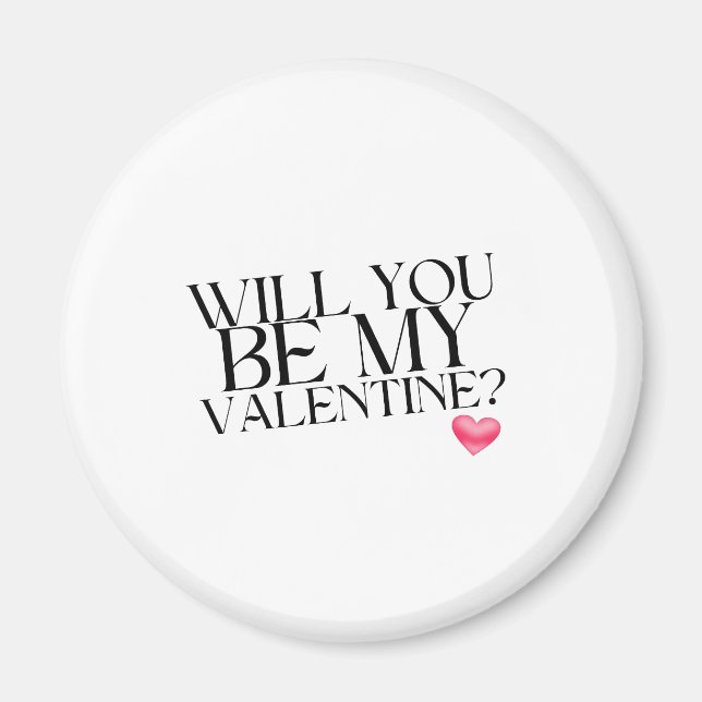 Cute gift for couple magnet (Front)