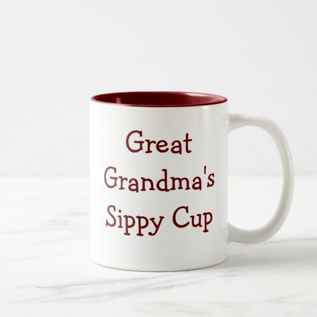 Cute Gift! Great grandma's sippy cup (Right)