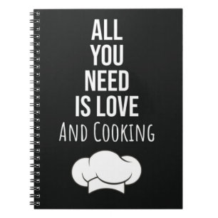 Cute Gifts For People Who Love To Cook Cooking Notebook
