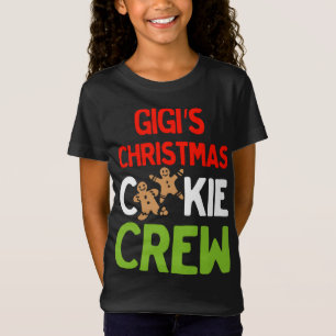 Cute Gigi's Christmas Cookie Crew T-Shirt