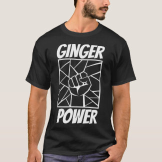 Cute Ginger Power Red Hair Redhead  T-Shirt