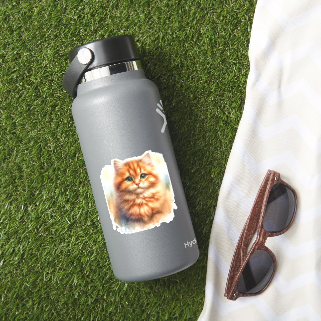 Cute Ginger Tabby Cat  Classic T-Shirt (HydroFlask Insitu)