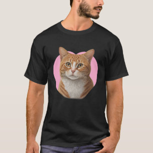 Cute Ginger Tabby Cat T-Shirt