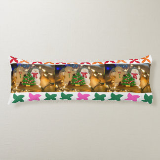 Cute Gingerbread Christmas Body Pillow