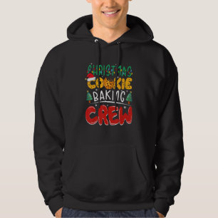 Cute Gingerbread Christmas Cookie Baking Crew Hoodie