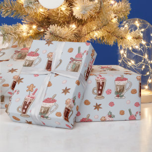 Cute Gingerbread Christmas Wrapping Paper