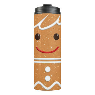 Cute Gingerbread Girl  Thermal Tumbler