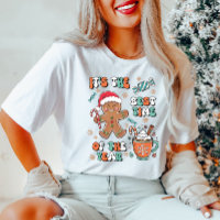 Cute Gingerbread Man Christmas T-Shirt 