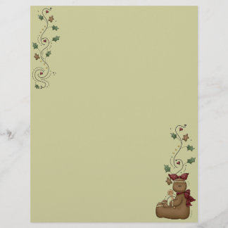 Cute Gingerbread Recipe Page