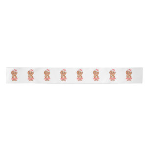 Cute Gingerbread Satin Ribbon