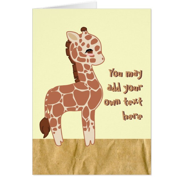 Cute Giraffe (Front)