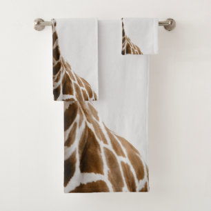 Cute Giraffe 1 #animal#art Bath Towel Set