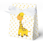 Cute Giraffe and Yellow Dots