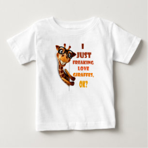 Cute Giraffe Baby T-Shirt