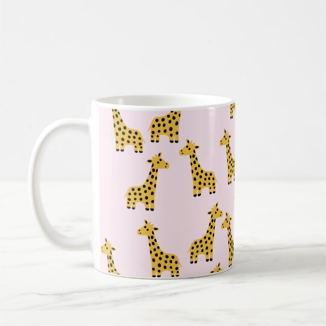Cute Giraffe Coffee Mug (Left)