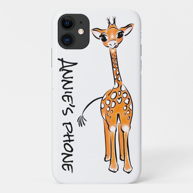 Cute Giraffe drawing  Case-Mate iPhone Case (Back)