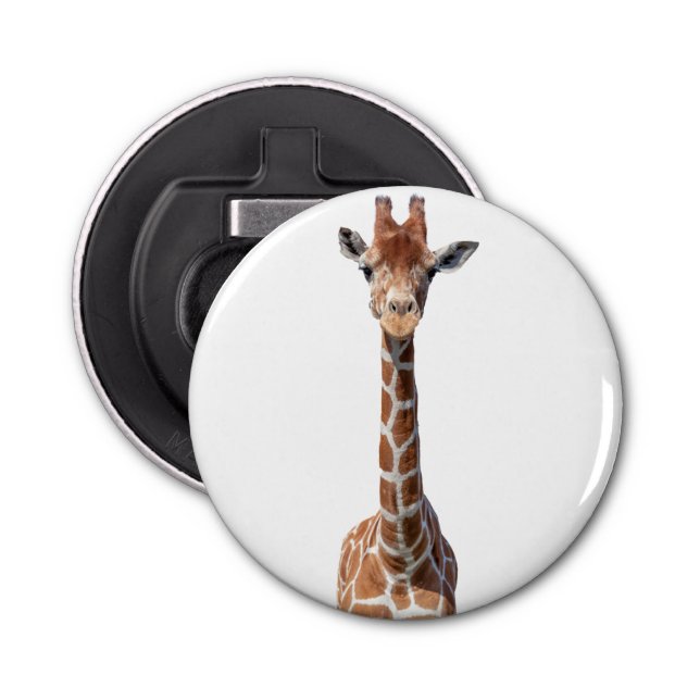 Cute giraffe face bottle opener (Front)