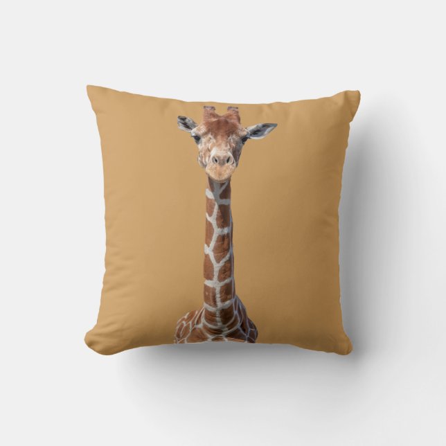 Cute giraffe face cushion (Front)