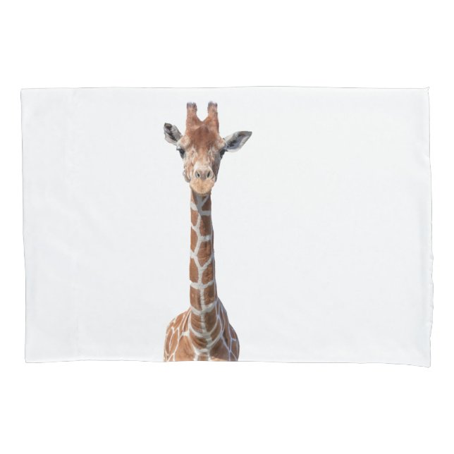 Cute giraffe face pillowcase (Front)