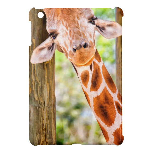 Cute Giraffe iPad Mini Case (Back)