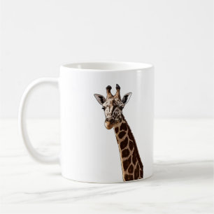 Cute Giraffe Is Looking At You! Coffee Mug