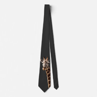 Cute Giraffe Is Looking At You! Tie