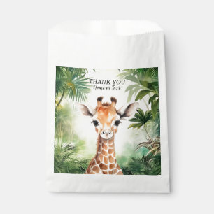 Cute Giraffe Jungle Baby Shower Party Beautiful Favour Bags