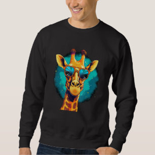 Cute Giraffe Men Women Kids 23 Sweatshirt