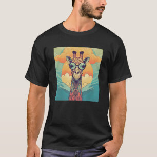 Cute Giraffe Men Women Kids 2 T-Shirt