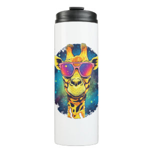 Cute Giraffe Men Women Kids _2 Thermal Tumbler