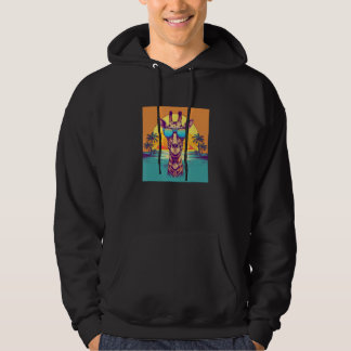 Cute Giraffe Men Women Kids Hoodie