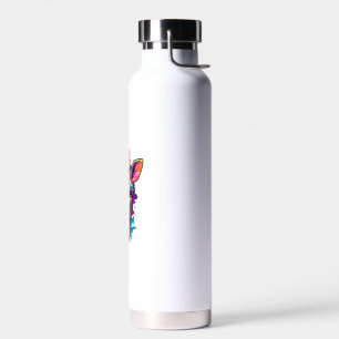 Cute Giraffe Men Women Kids Water Bottle