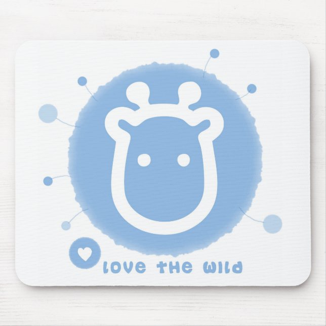cute giraffe mouse mat (Front)
