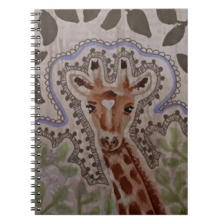 Cute Giraffe Notebook