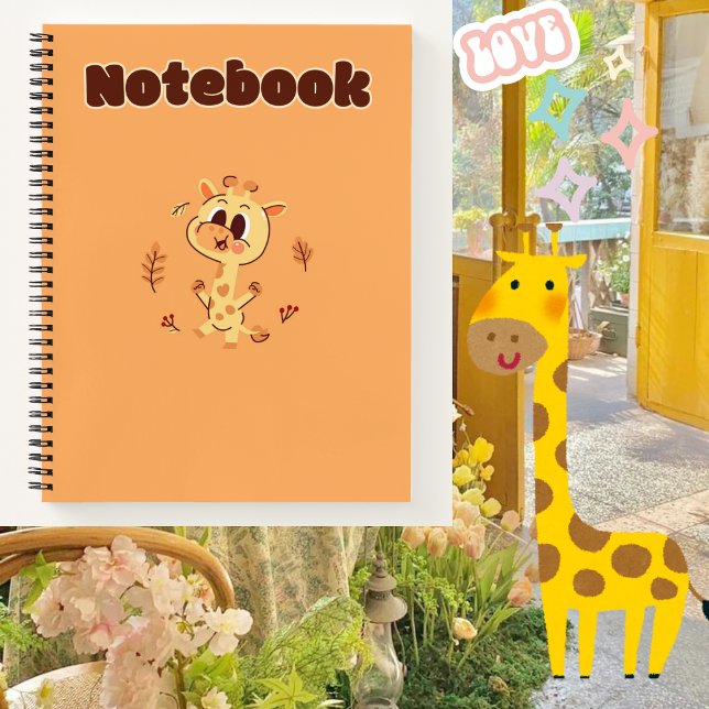 Cute giraffe 💛✨🦒 notebook (Creator Uploaded)