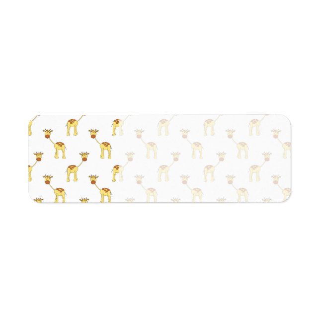 Cute Giraffe Pattern. (Front)