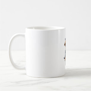 Cute Giraffe Playing Cello Giraffes Musician Music Coffee Mug