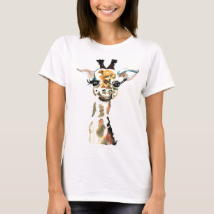 Cute Giraffe T Shirt