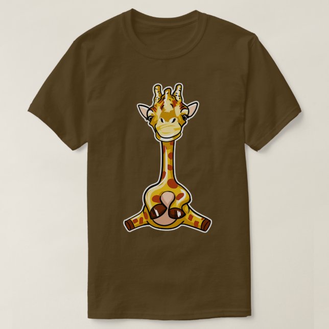 Cute Giraffe T-Shirt (Design Front)