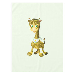 Cute Giraffe Tablecloth