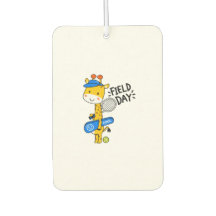 Cute Giraffe Tennis Field Day – Fun Sports Charact