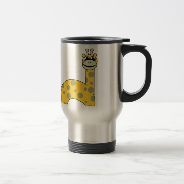 Cute Giraffe Travel Mug (Right)