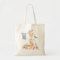 Cute Giraffe Walk Tall Typography