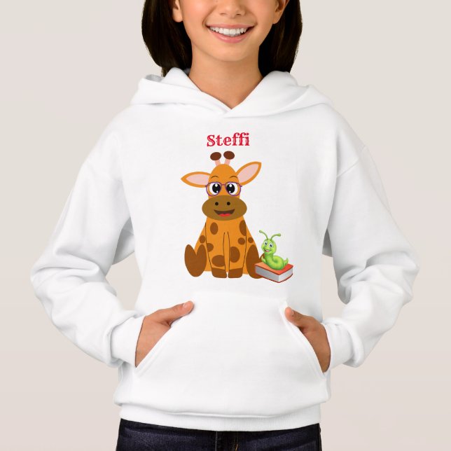 Cute Giraffe wearing glasses (Front)