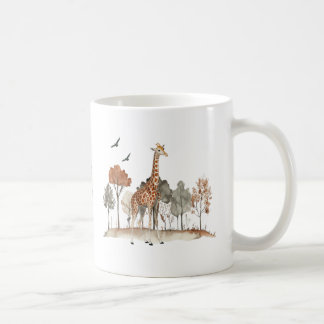 Cute Giraffe with custom text Coffee Mug