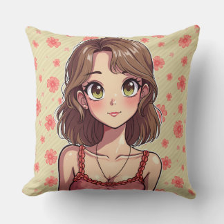 cute girl cushion
